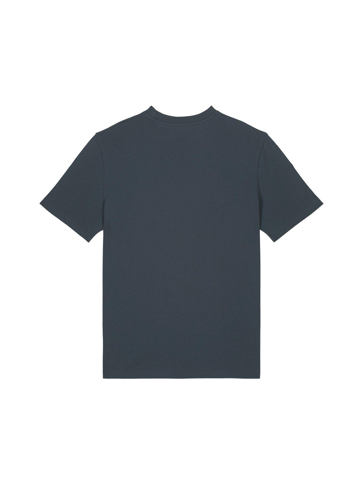 Eat Well, Move More, Worry Less T-Shirt (Front Print, India Ink Grey)