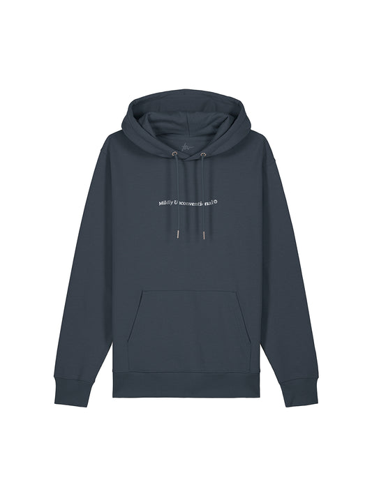 Mildly Unconventional Hoodie (India Ink Grey)