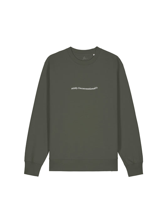 Mildly Unconventional Sweatshirt (Khaki)