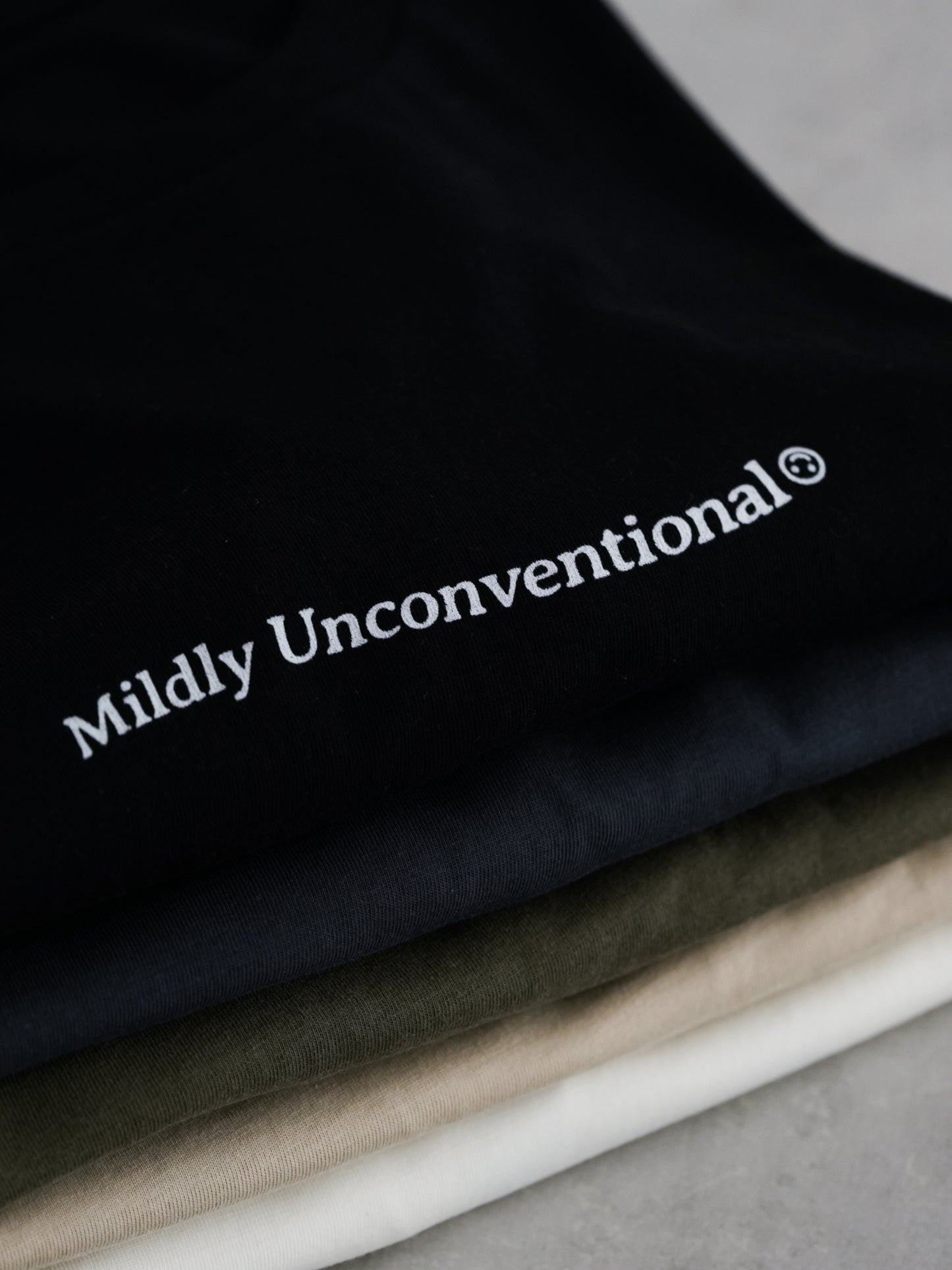 Mildly Unconventional T-Shirt (Black)