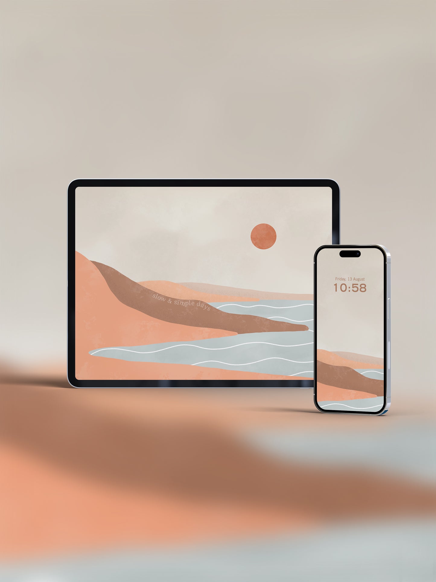 Daylight Apricot Wallpaper Pack [WP003]