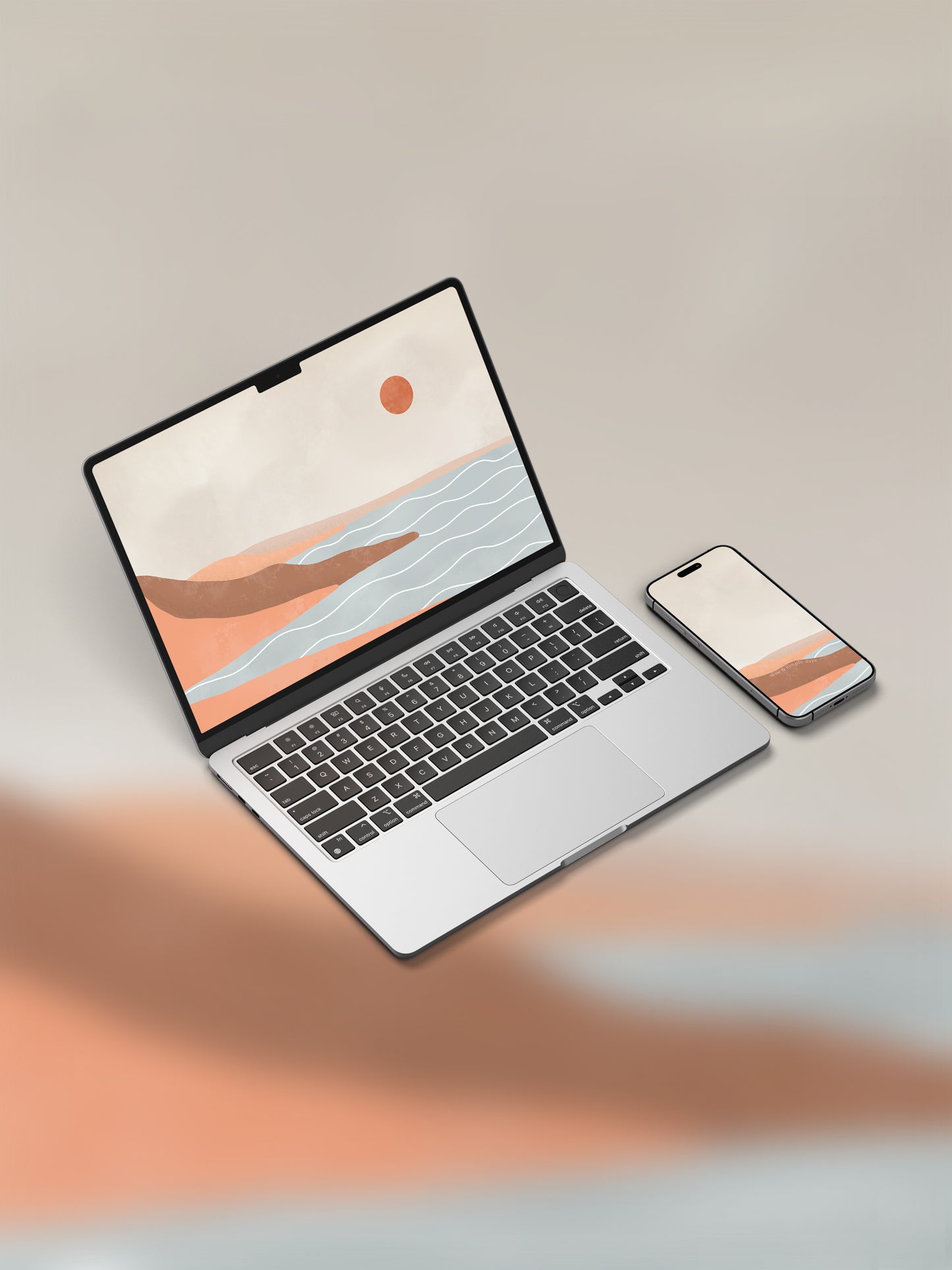 Daylight Apricot Wallpaper Pack [WP003]