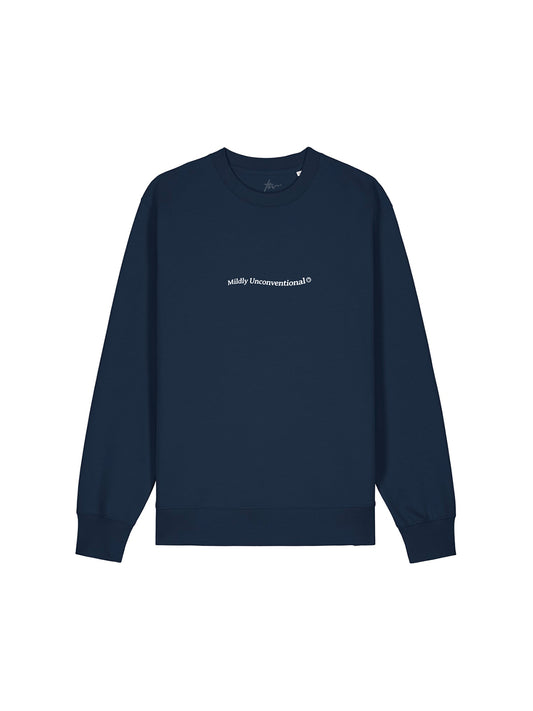 Mildly Unconventional Sweatshirt (Navy)